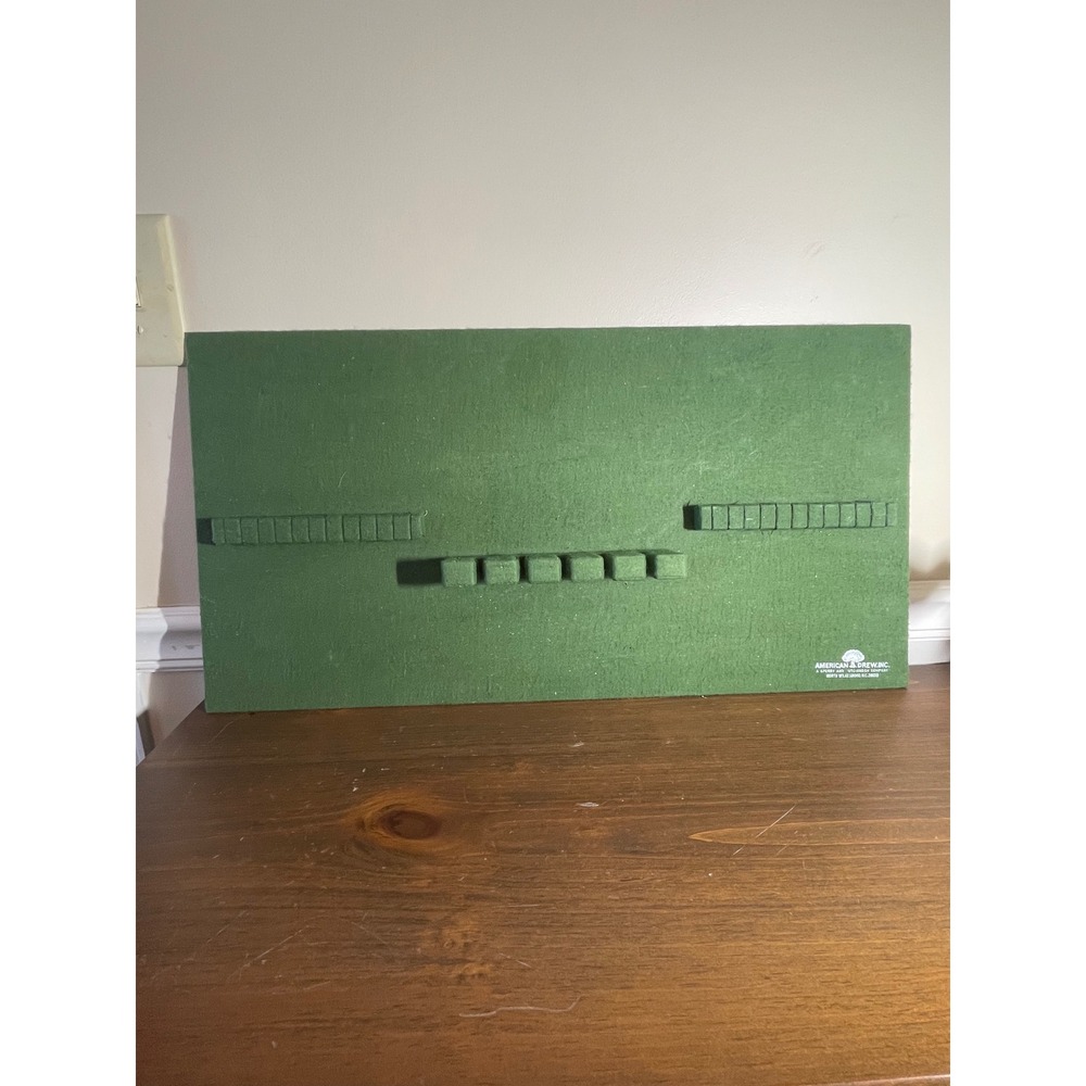 American Drew Green Felt Silverware Drawer Liner Flatware Organizer Insert